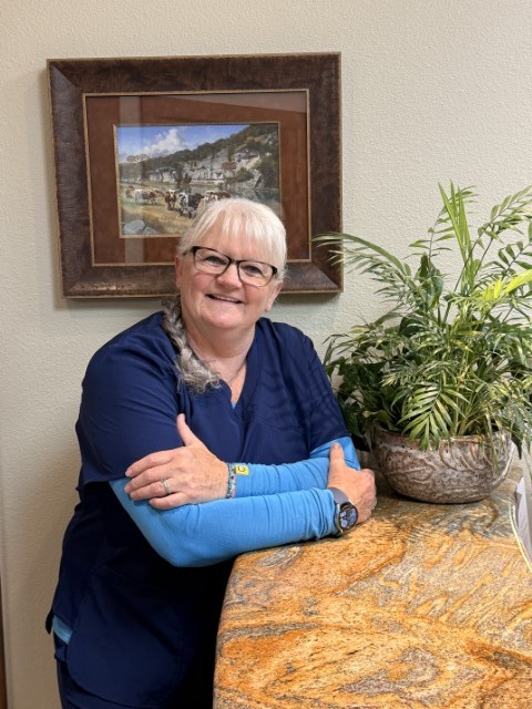 Melinda dental assistant at Cooksey Dental